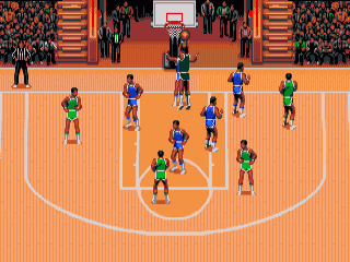 TV Sports Basketball screenshot 3 for Amiga